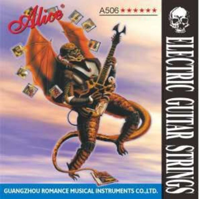 Струны для электрогитары 9-42 Alice A506P-SL Струны для электрогитары 9-42 Alice A506P-SL