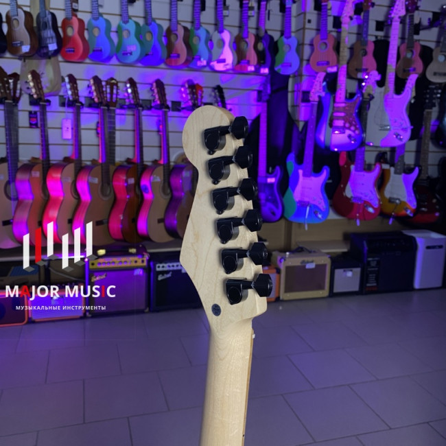 FFG-EST230-BK Электрогитара, черная, Foix