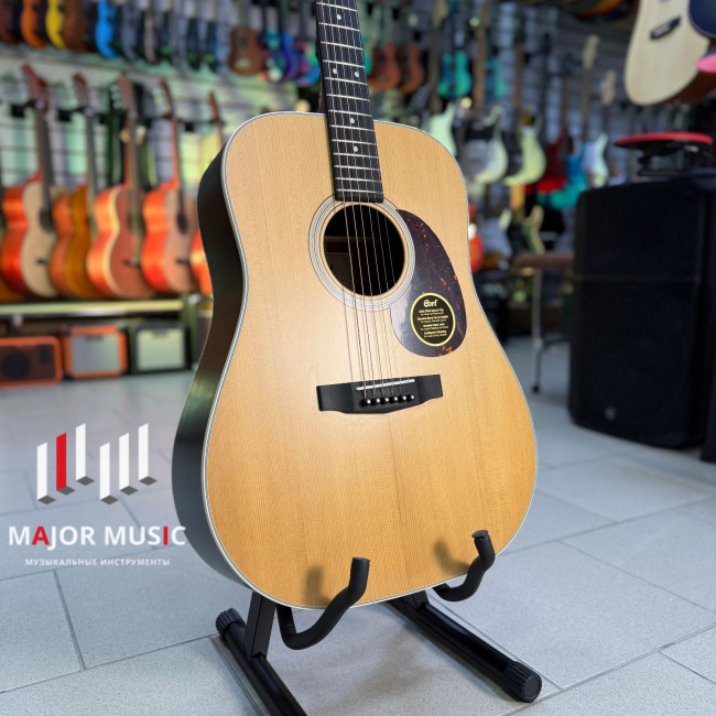 EARTH200F-ATV-SG Earth Series Электро-акустическая гитара, цвет натуральный, Cort