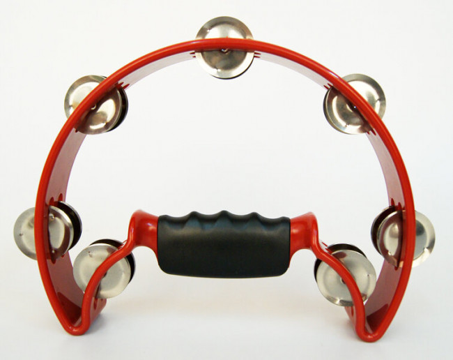 Тамбурин форма "большой месяц" 14 пар бубенцов Alice ATB005 Тамбурин форма "большой месяц" 14 пар бубенцов Alice ATB005