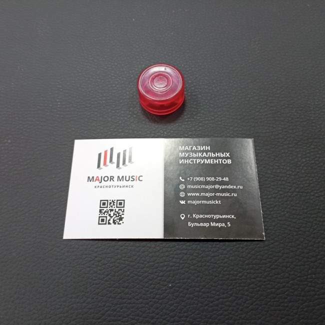 Колпачок для потенциометра PAYAZ PY-KP красный Б/У