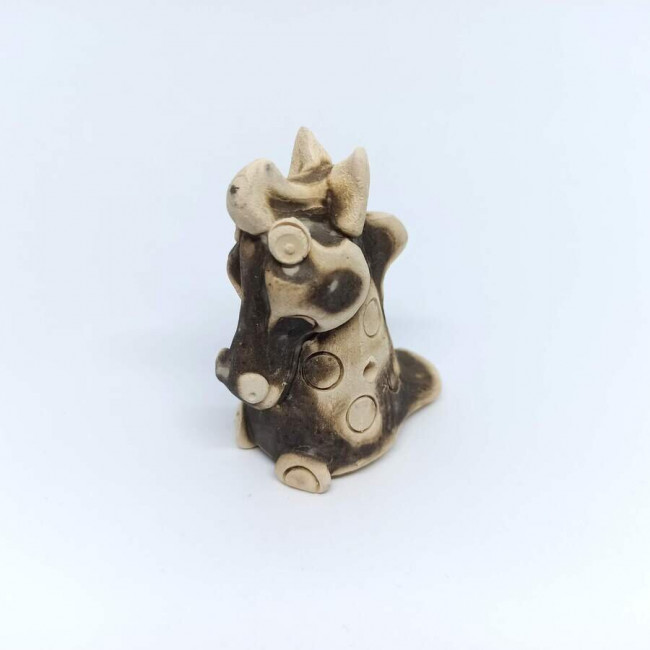 Свистулька Лошадь Керамика Щипановых SM12 маленькая