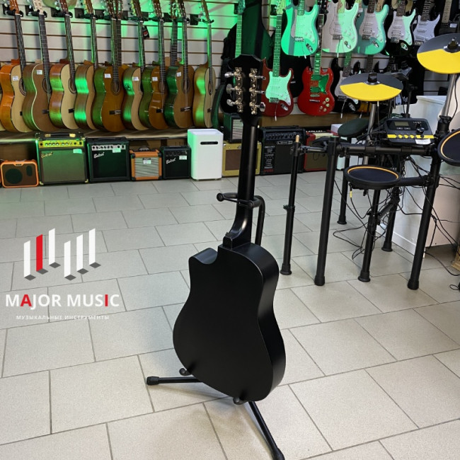 Акустическая гитара Foix FFG-3860C-BK с вырезом цвет черный