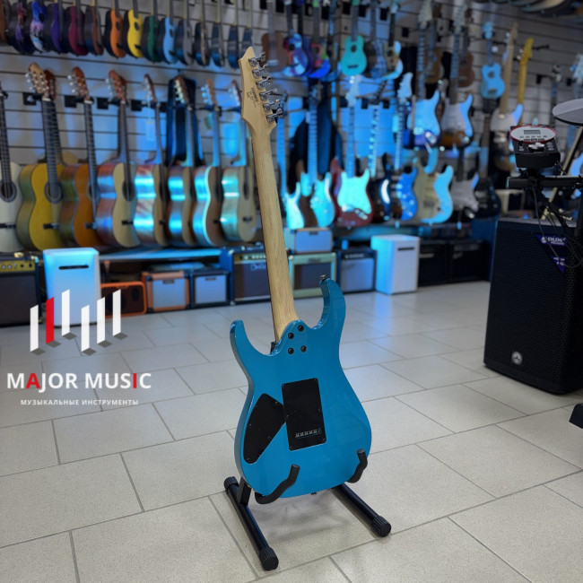 X200-CBL X Series Электрогитара, синяя, Cort