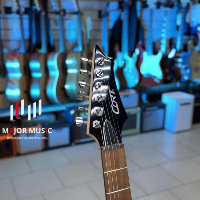 X200-CBL X Series Электрогитара, синяя, Cort